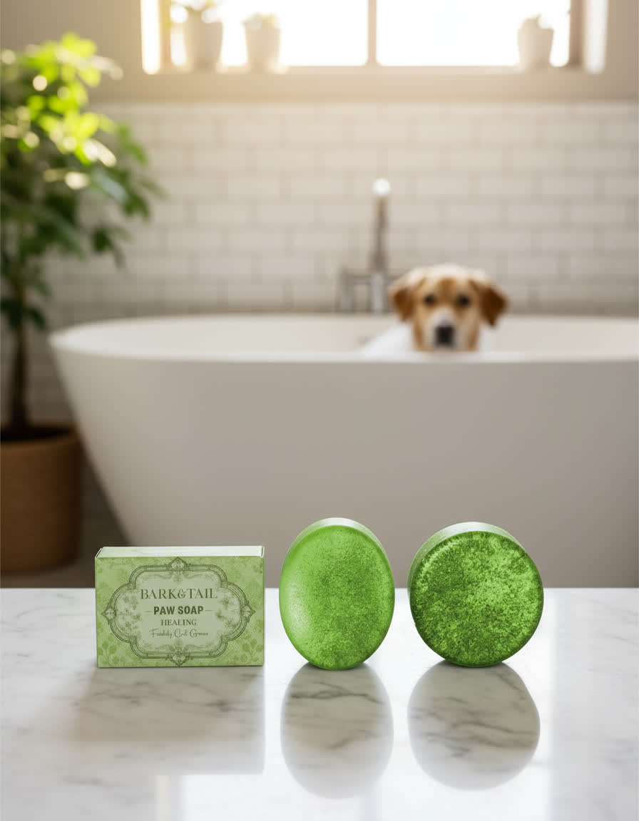 Шампуні та засоби для догляду - Bark&Tail Paw Soap Healing Загоююче мило для лап