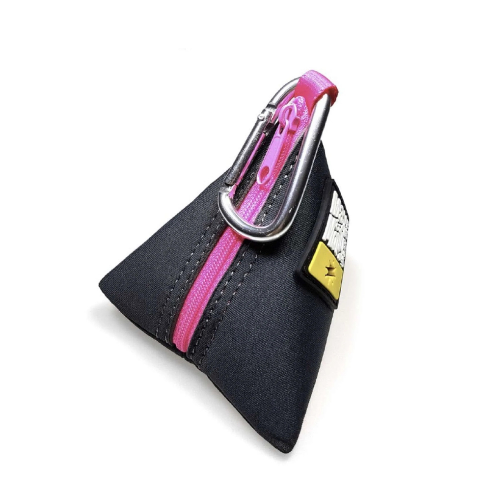 Пакети для прибирання - Max & Molly Urban Pets Poo Bag Triangle Pink Сумка для пакетів