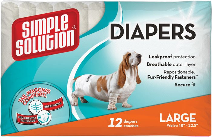 Догляд та гігієна - Simple Solution Disposable Diapers - гігієнічні підгузники для собак