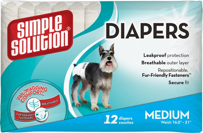 Догляд та гігієна - Simple Solution Disposable Diapers - гігієнічні підгузники для собак