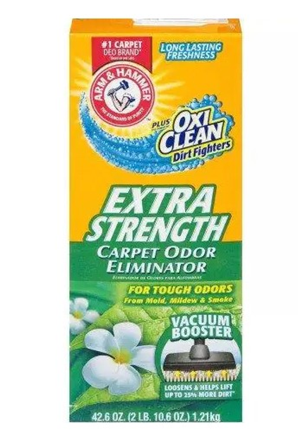 Догляд та гігієна - Arm&Hammer Екстра сила освіжувач для килимів та приміщень у вигляді порошку