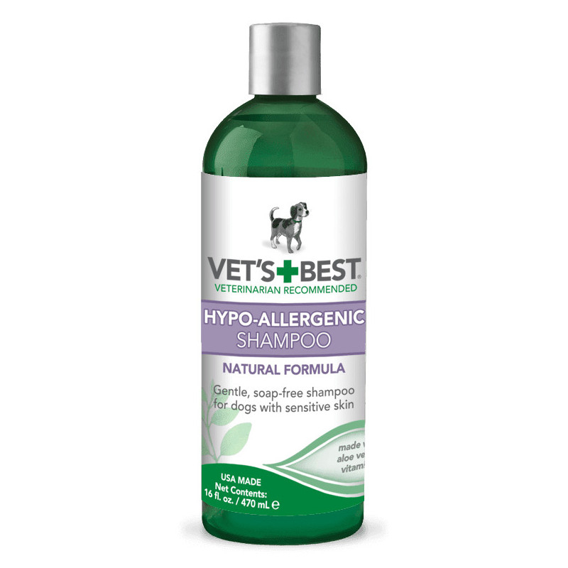 Шампуні та засоби для догляду - Vet's Best Hypo-Allergenic Shampoo Гіпоалергенний шампунь для собак