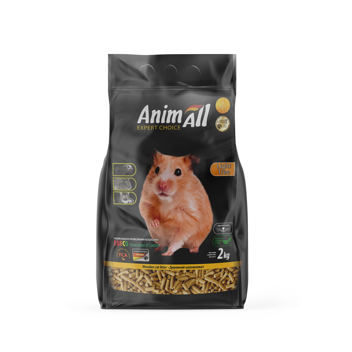 Наповнювач для туалету - AnimAll Деревний наповнювач для тварин