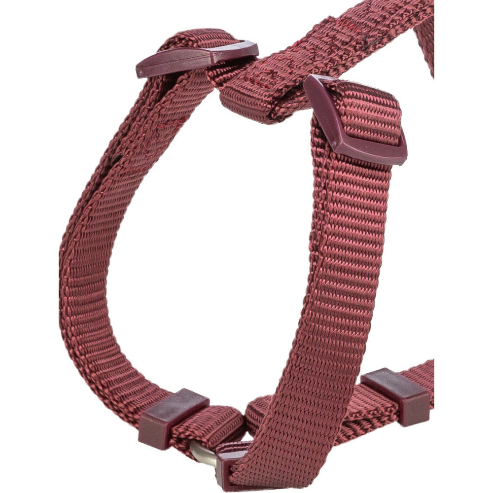 Амуніція - Trixie Premium H-harness Шлея для собак, бордова