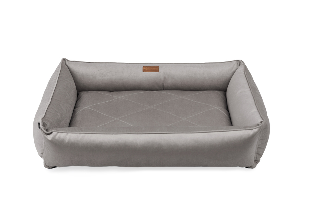 Лежанки - Harley and Cho Sofa Velur Gray Лежак для собак