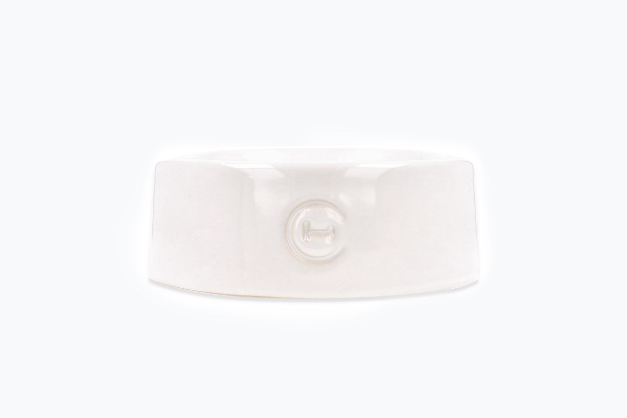 Миски - Harley and Cho Bowl White Керамічна миска із сферичним дном