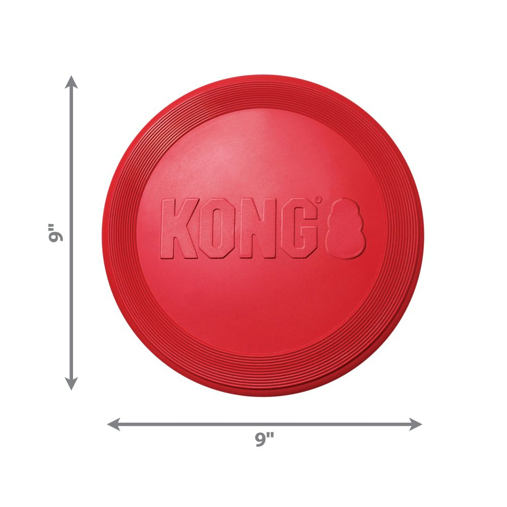 Іграшки - KONG Classic Flyer Іграшка флаєр-фризбі класичний для собак середніх і великих порід