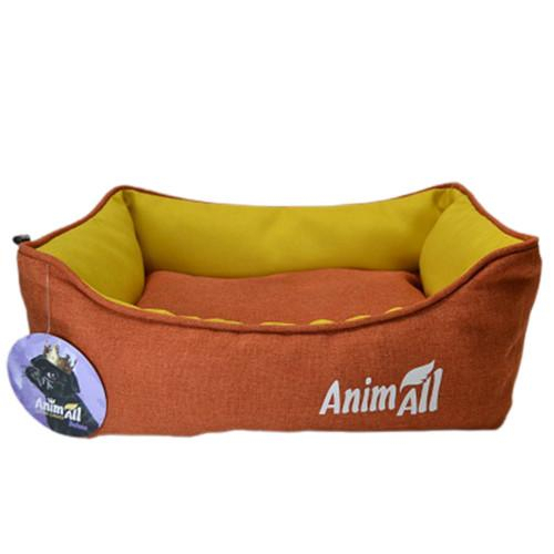 Лежанки - AnimAll Anna Orange Лежанка для собак і кішок, помаранчева