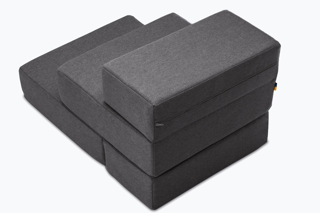 Лежанки - Harley and Cho Tetris Gray Dark double Сходинки для собак