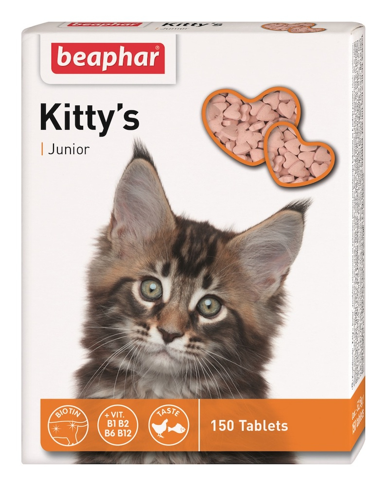 Вітаміни - Beaphar Kitty's Junior Вітаміни для кошенят