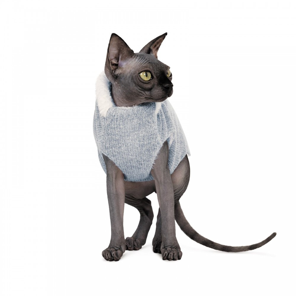 Дозвілля - Pet Fashion Светр «Cat» для кота, меланж