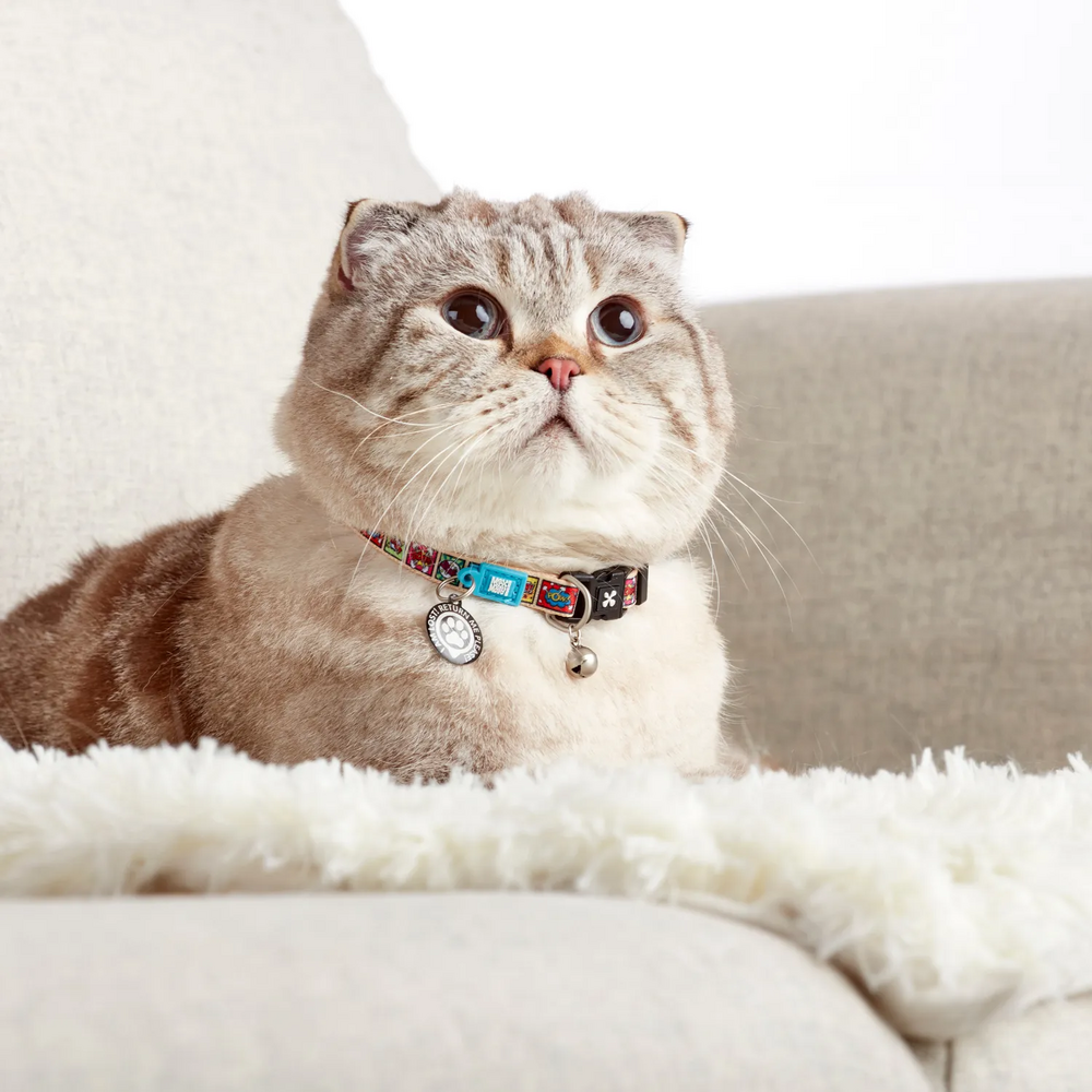Дозвілля - Max & Molly Urban Pets Smart ID Collar Comic Нашийник для котів