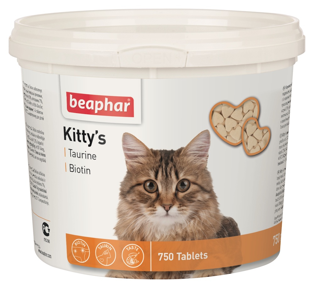 Вітаміни - Beaphar Kitty's Taurin & Biotin Вітаміни для дорослих котів