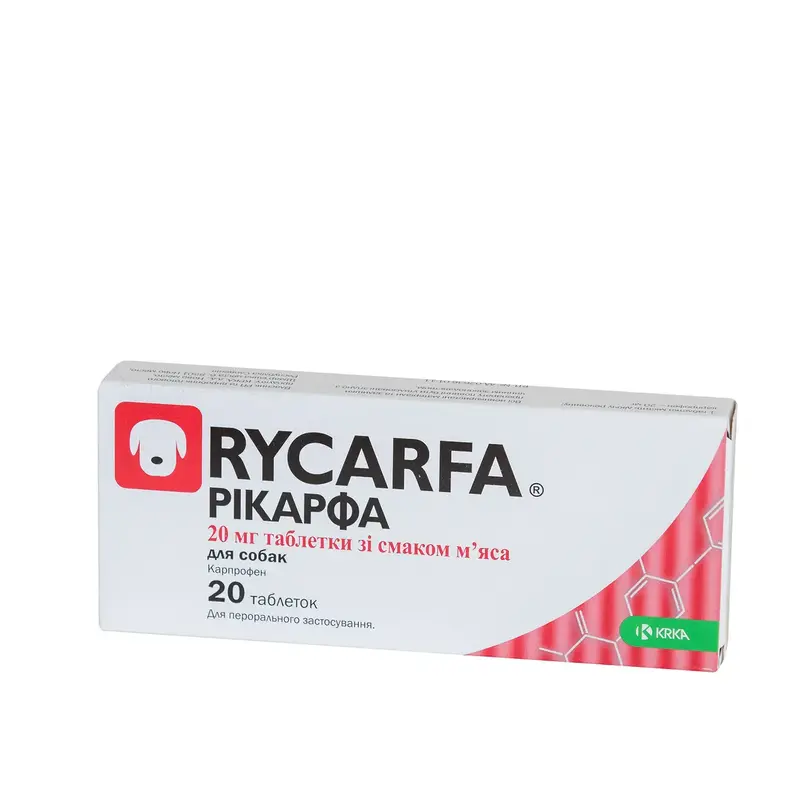 Вітаміни - KRKA Рікарфа для собак