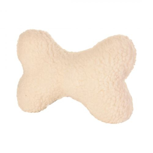 Іграшки - Trixie Woolen bone - іграшка для собак, зі штучного хутра