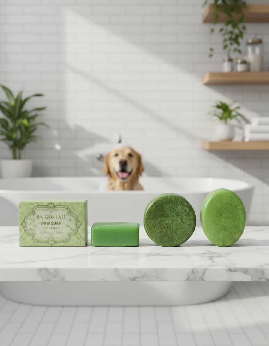 Шампуні та засоби для догляду - Bark&Tail Paw Soap Healing Загоююче мило для лап