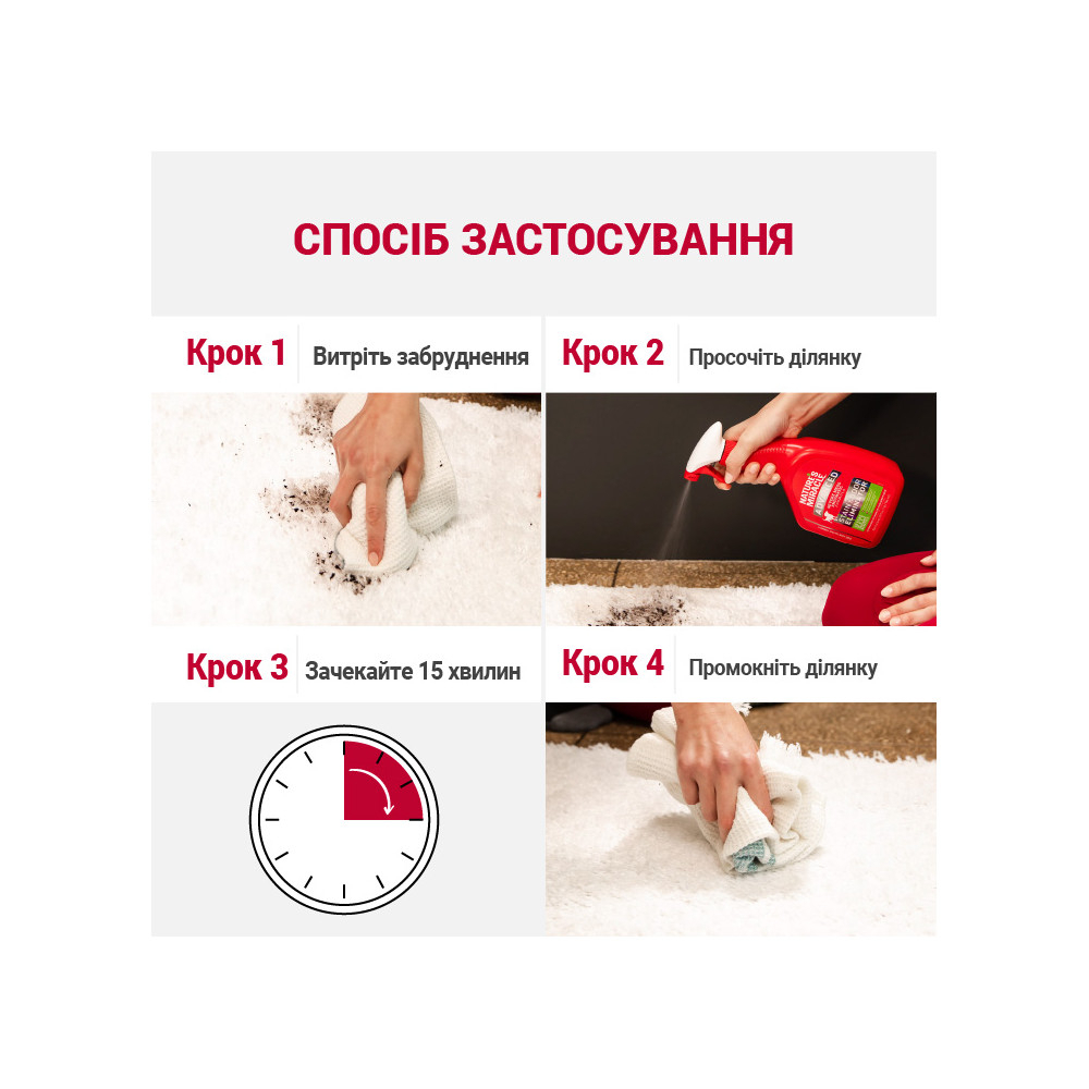 Догляд та гігієна - 8in1 Nature's Miracle Dog Stain&Odor Elimin Spray Спрей для собак для усунення плям та запахів, з посиленою формулою