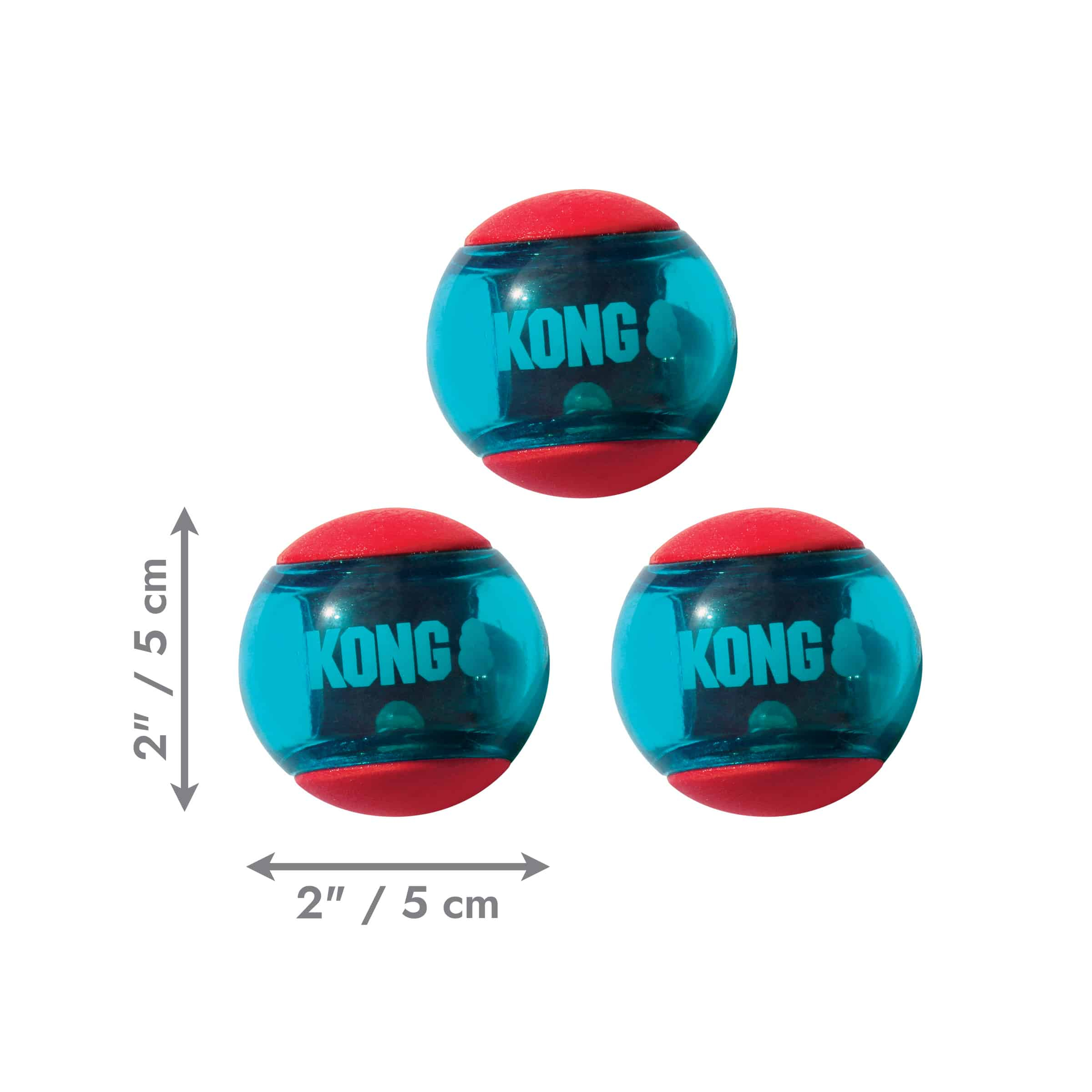 Іграшки - KONG Squeezz Action Ball Іграшка м’яч-пискавка для собак