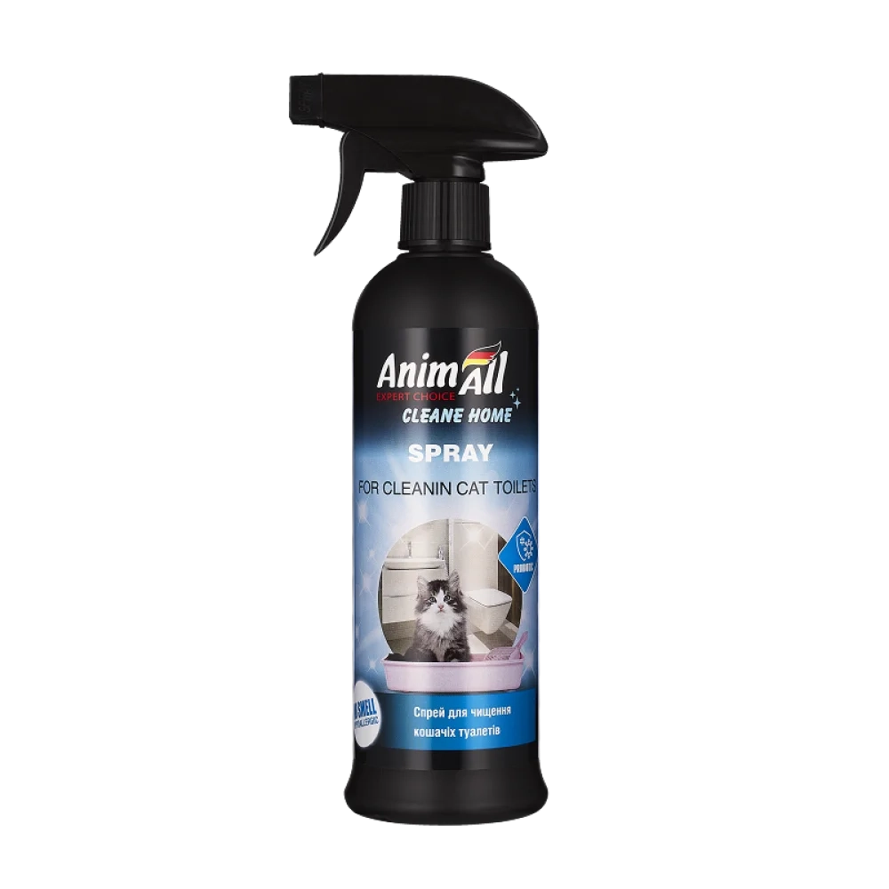 Туалети - AnimAll Cleane Home Спрей для чищення котячих туалетів