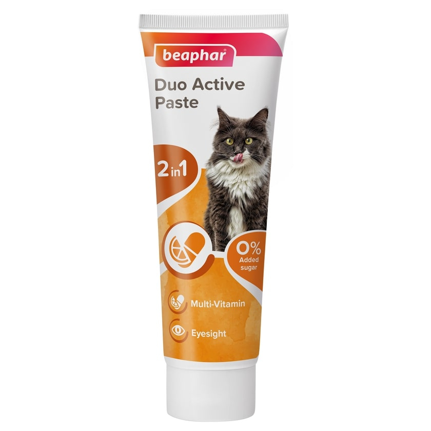 Вітаміни - Beaphar Duo Active Paste Паста з таурином для котів