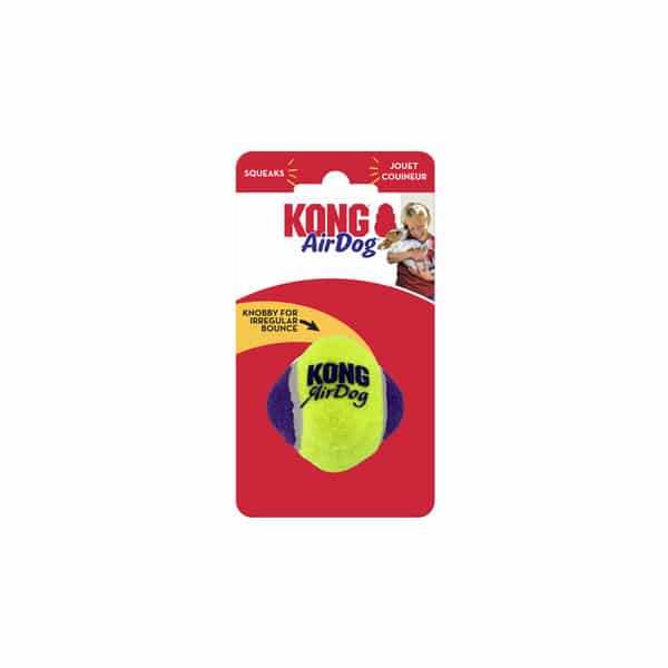 Іграшки - KONG AirDog Squeaker Knobby Ball XS/S Іграшка для собак, М'яч
