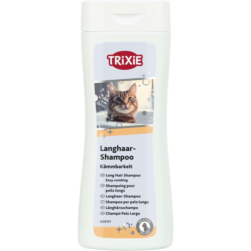 Шампуні та засоби для догляду - Trixie Langhaar Shampoo - Шампунь для довгошерстих котів