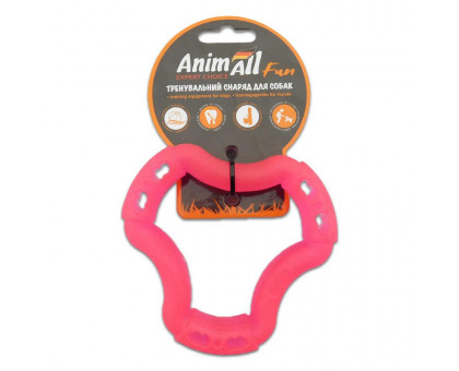 Іграшки - AnimAll Fun Іграшка кільце 6 сторін, коралове