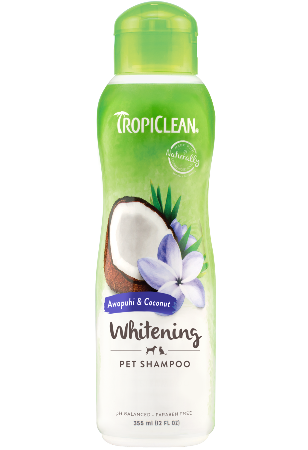 Шампуні та засоби для догляду - TropiClean Шампунь "Імбир і кокос" для білої шерсті котів і собак