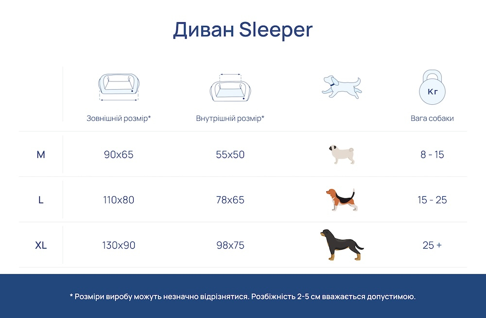 Лежанки - Harley and Cho Sleeper Biege Диван для собак
