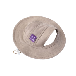 Купити Hat-Dog Панама з льону для собак, мокко