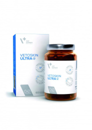 Купити VetExpert VetoSkin Ultra Нутрицевтична добавка для комплексної підтримки і регенерації шкіри і шерсті у котів і собак