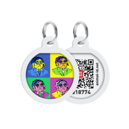 Купити Collar WAUDOG Smart ID Адресник з QR-паспортом "Бульдоги"