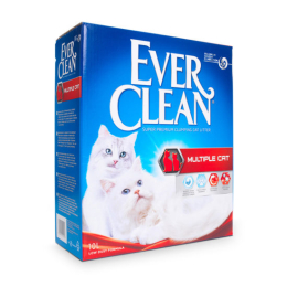 Наповнювач для туалету - Ever Clean Multiple Cat Комкуючий наповнювач, з гранулами силікагелю