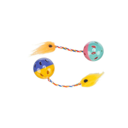 Купити Trixie Ball with rattle and tail Іграшка для котів