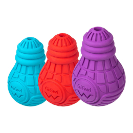 Купити Collar GiGwi Bulb Rubber Іграшка для собак, Лампочка резинова, блакитна