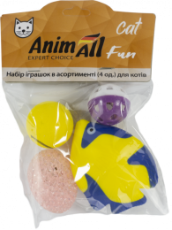 Купити AnimAll Fun Cat Набір іграшок для котів, 4 шт