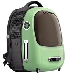 Переноски - PETKIT Breezy2 Smart Cat Carrier Green Рюкзак-переноска для котів і собак вагою до 8 кг