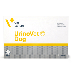 Вітаміни - VetExpert UrinoVet Dog Харчова добавка для підтримання сечовидільної функції у собак