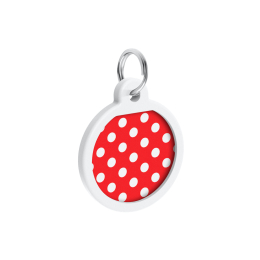 Купити Collar WAUDOG Smart ID Адресник з QR-паспортом "Горох"