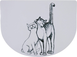 Купити Trixie Pussy Cats Пластиковий килимок під миски для котів