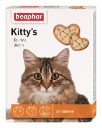 Купити Beaphar Kitty's Taurin & Biotin Вітаміни для дорослих котів