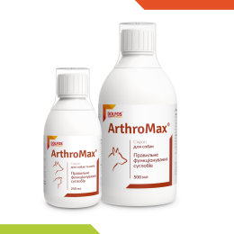 Купити Dolfos ArthroMax dogs & cats Добавка у вигляді легкозасвоюваного сиропу для собак і котів