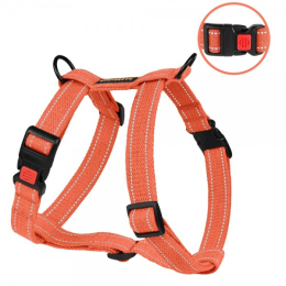 Купити Bronzedog Cotton Брезентова Н-подібна шлея для собак, помаранчева