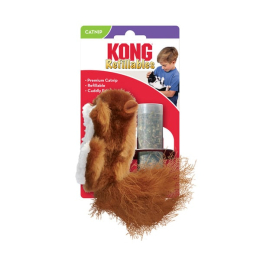 Іграшки - KONG Refillables Squirrel Іграшка для котів, Білочка