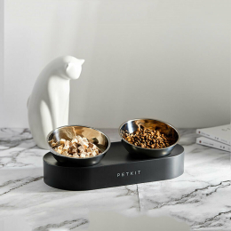 Миски - PETKIT FRESH NANO-METAL Pet Cat TWO Bowl Stand Миска для собак і котів