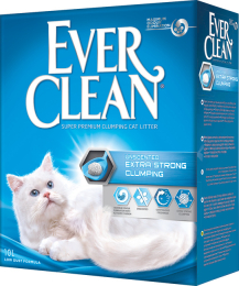 Наповнювач для туалету - Ever Clean Extra Strong Комкуючий наповнювач, без аромату