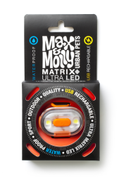 Купити Max & Molly Urban Pets Matrix Ultra LED Safety light-Orange Ліхтарик