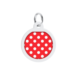 Купити Collar WAUDOG Smart ID Адресник з QR-паспортом "Горох"