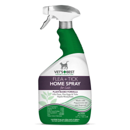 Шампуні та засоби для догляду - Vet's Best Flea & Tick Home Spray Cats Спрей від бліх, кліщів і москітів для котів та дому