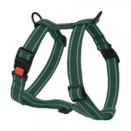 Купити Bronzedog Cotton Брезентова Н-подібна шлея для собак, зелена